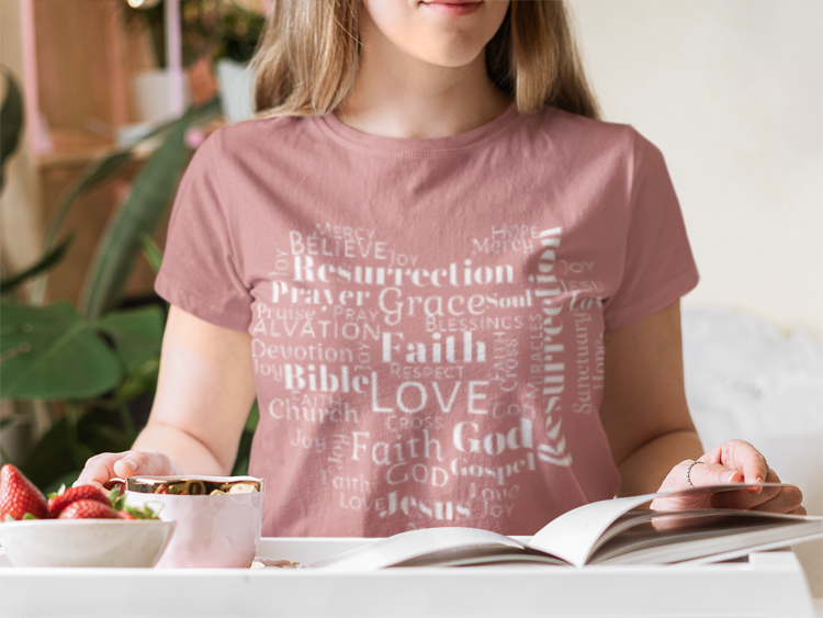 Word Heart Tee