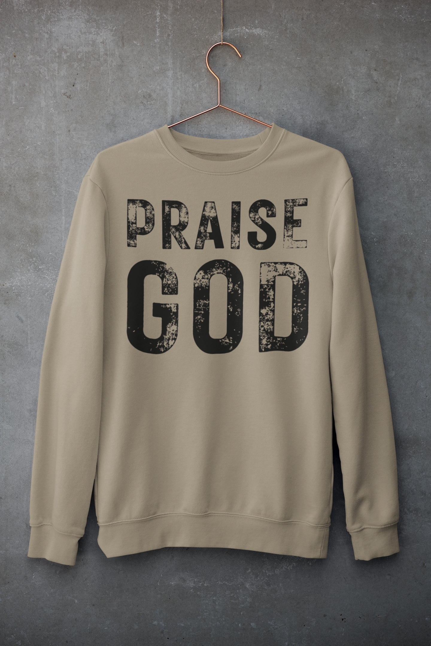 Praise God Sweatshirt - Gildan